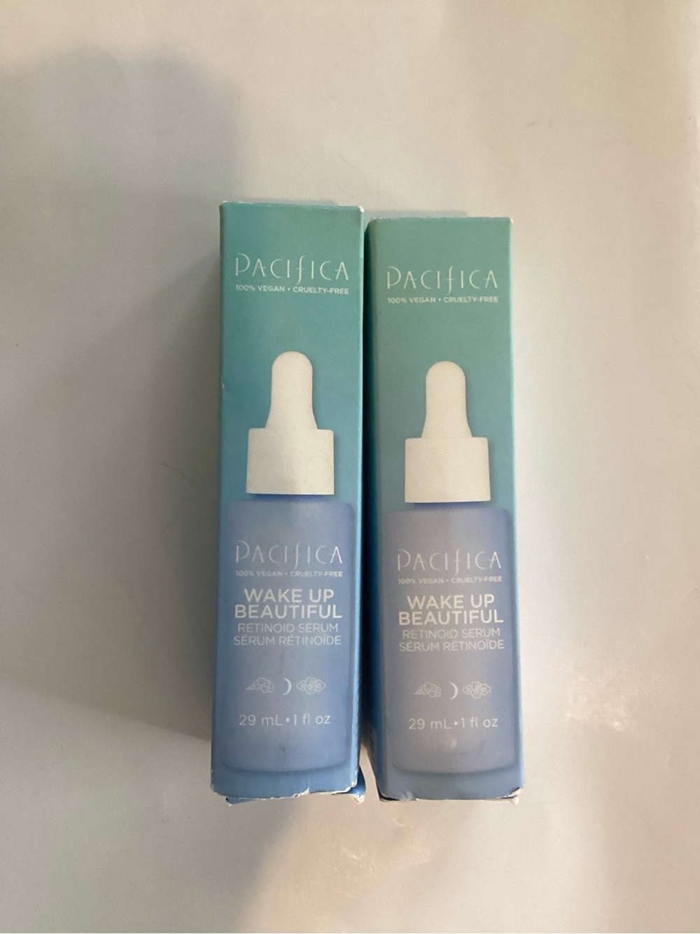 New Pair Lot Of 2 Pacifica Walk Up Beautiful Retinoid Serum 29ml,1oz Age,Wrinkle